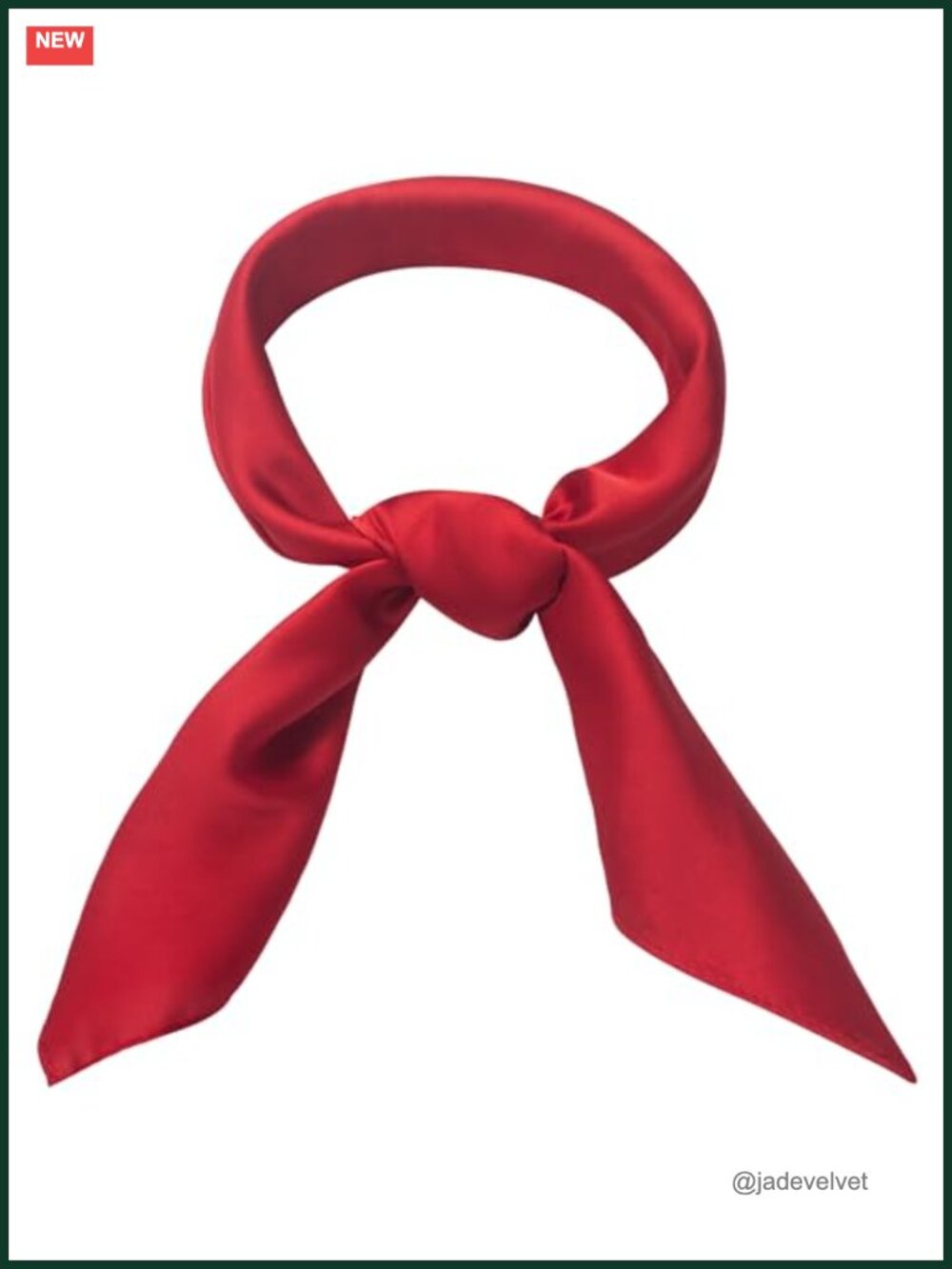 Silk Feeling Square Scarf 27.5" Head Bandana Neckerchief